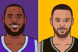 湖媒：詹姆斯在37岁32场30+&0场得分未上双 库里是18场和3场