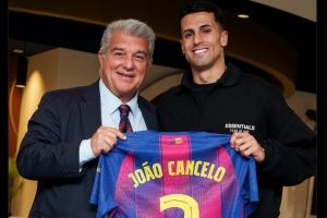 坎塞洛：巴萨是世界最佳俱乐部 亚马尔进步很大不是最佳也是前三