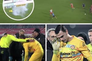 意媒：用鞭炮炸奥代罗的国米球迷多次手术修复手指，未来几天出院