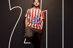 官方：马竞新援奥贝德·巴尔加斯将身穿21号球衣