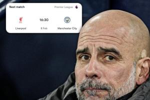 榜首分差再扩大？曼城客战利物浦已5年不胜+英超历史仅取2胜